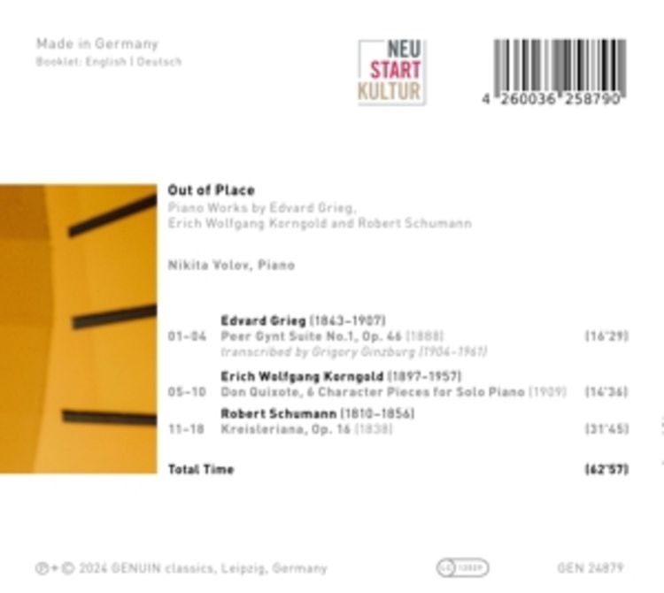 Out of Place - Klavierwerke
