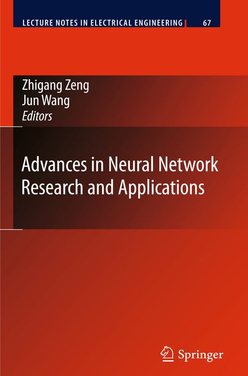 Produktbild: Advances in Neural Network Research and Applications