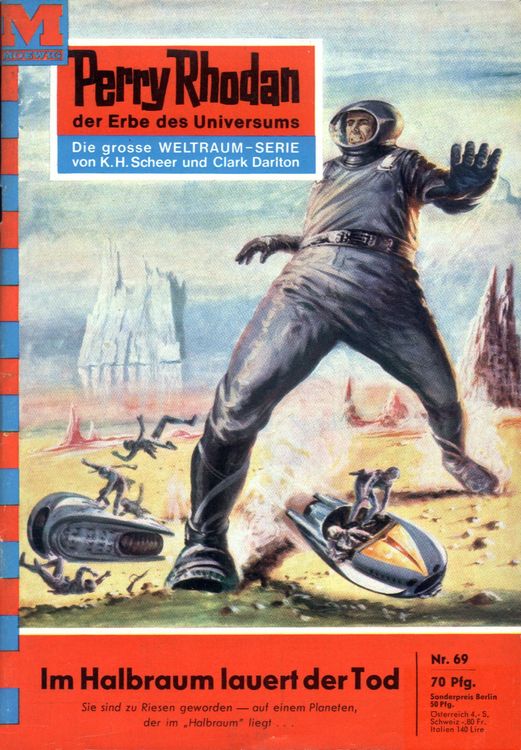 Produktbild: Perry Rhodan 69: Im Halbraum lauert der Tod
