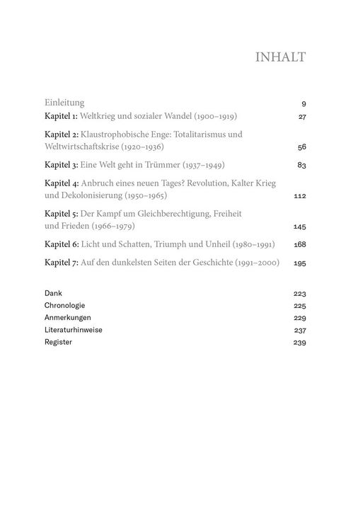 Produktbild: Die kurze Globalgeschichte des 20. Jahrhunderts
