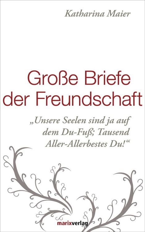 Produktbild: Gro&szlig;e Briefe der Freundschaft