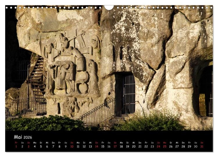 Produktbild: Die Externsteine (Wandkalender 2026 DIN A3 quer), CALVENDO Monatskalender