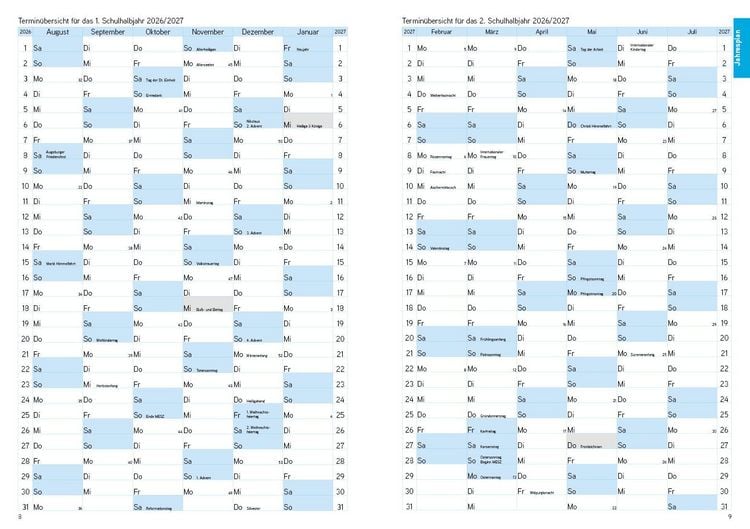 Produktbild: Lehrerkalender - Planer f&uuml;r Lehrerinnen und Lehrer 2026/27
