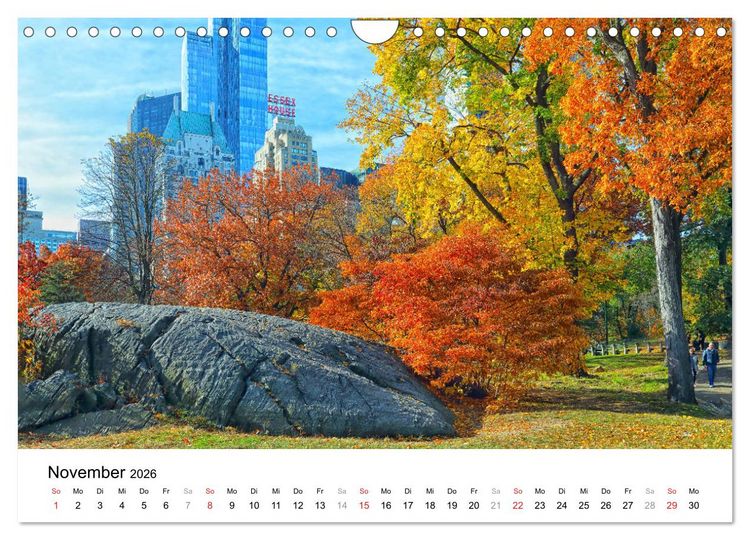 Produktbild: New York - New York. Impressionen der Mega-City (Wandkalender 2026 DIN A4 quer), CALVENDO Monatskalender