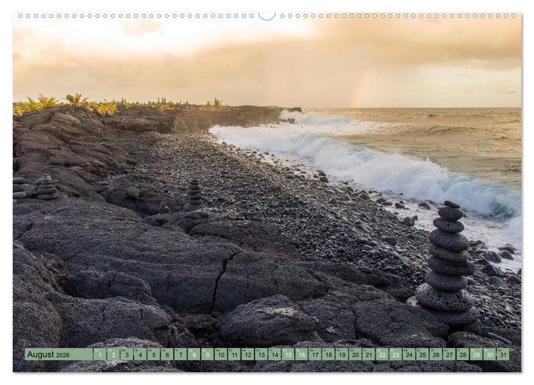 Produktbild: Big Island - Reise in eine unvergessliche Welt (hochwertiger Premium Wandkalender 2026 DIN A2 quer), Kunstdruck in Hochglanz