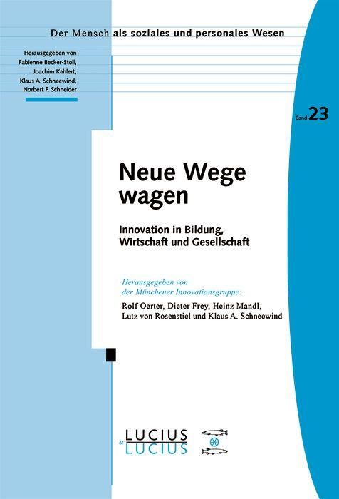 Produktbild: Neue Wege wagen