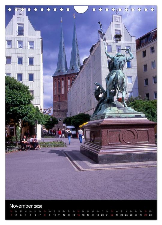 Produktbild: Weltstadt Berlin (Wandkalender 2026 DIN A4 hoch), CALVENDO Monatskalender