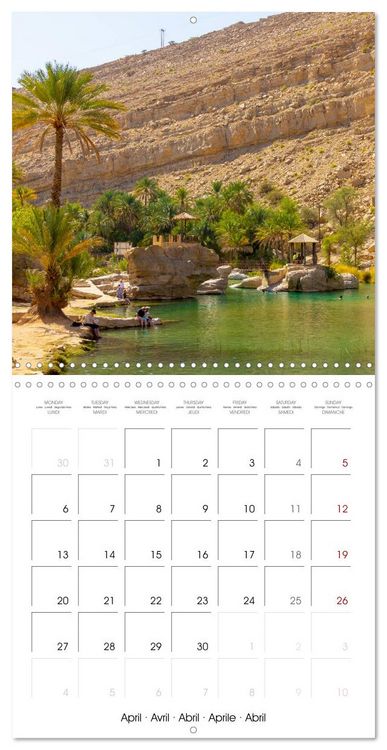 Produktbild: Oman, country of deserts (Wall Calendar 2026 12 &times; 12 Inch) CALVENDO 12 Month Wall Calendar