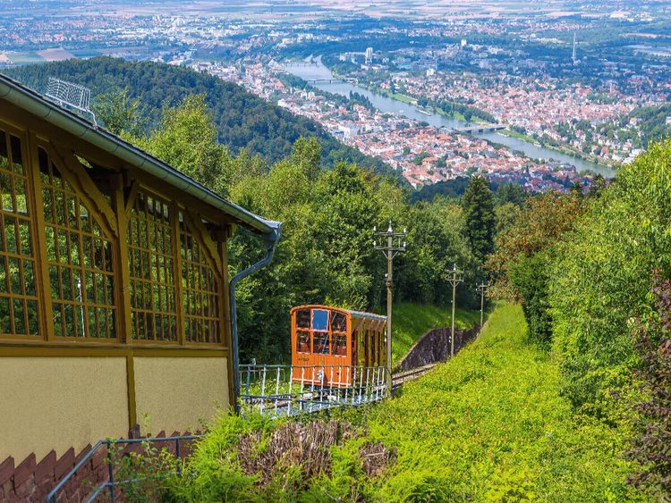 Produktbild: CALVENDO Puzzle Heidelberg am Neckar | 1000 Teile Lege-Gr&ouml;&szlig;e 64x48cm Foto-Puzzle f&uuml;r gl&uuml;ckliche Stunden