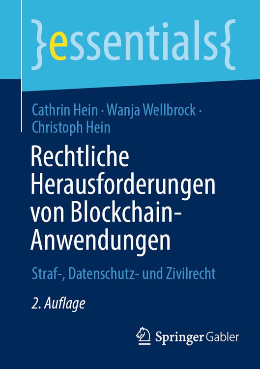 Produktbild: Rechtliche Herausforderungen von Blockchain-Anwendungen