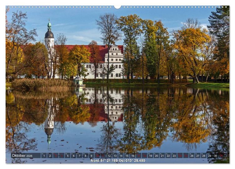 Produktbild: Traumziele in Sachsen (Wandkalender 2026 DIN A2 quer), CALVENDO Monatskalender