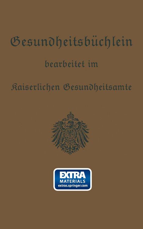Produktbild: Gesundheitsb&uuml;chlein