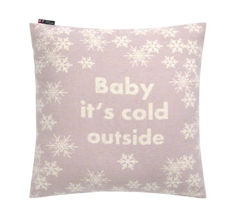 Produktbild: Kissenh&uuml;lle "Baby its cold outside" (GRS)