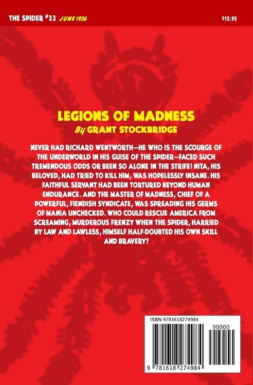 Produktbild: The Spider #33: Legions of Madness