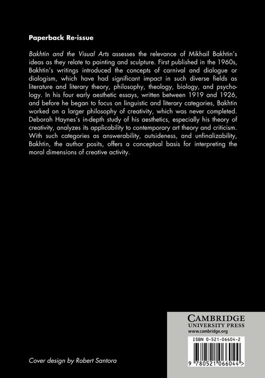 Produktbild: Bakhtin and the Visual Arts