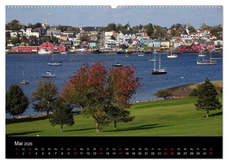 Produktbild: Kanadas Osten (Wandkalender 2026 DIN A2 quer), CALVENDO Monatskalender