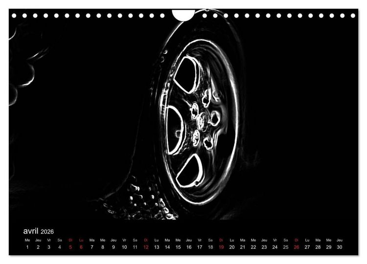 Produktbild: 911 Lignes (Calendrier mural 2026 DIN A4 vertical), CALVENDO calendrier mensuel