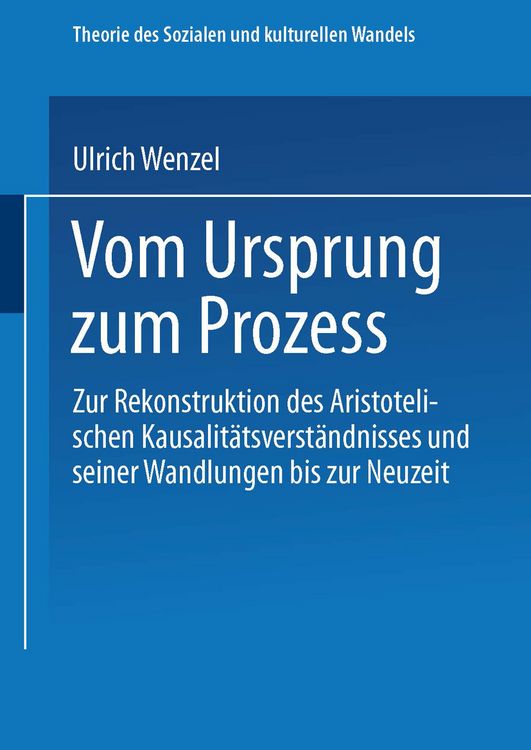 Produktbild: Vom Ursprung zum Proze&szlig;