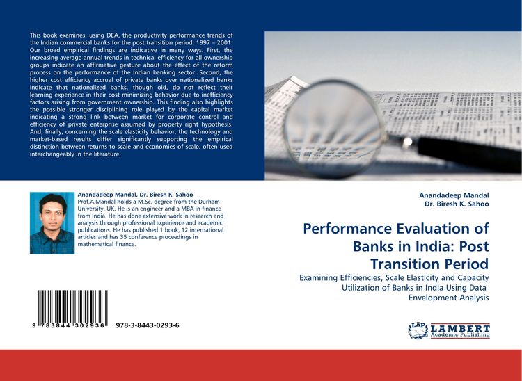 Produktbild: Performance Evaluation of Banks in India: Post Transition Period
