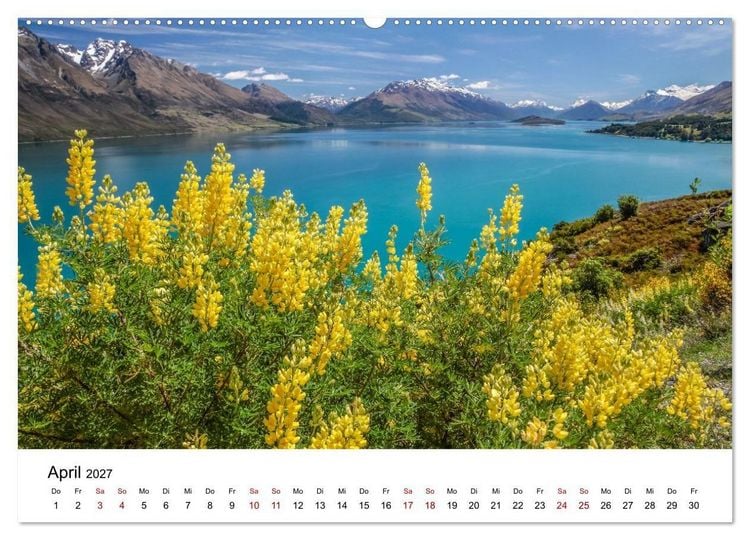 Produktbild: Zeitlose Landschaften (Wandkalender 2027 DIN A2 quer), CALVENDO Monatskalender