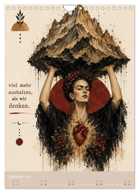 Produktbild: Zwischen Blumen und Dunkelheit (Wandkalender 2027 DIN A4 hoch), CALVENDO Monatskalender