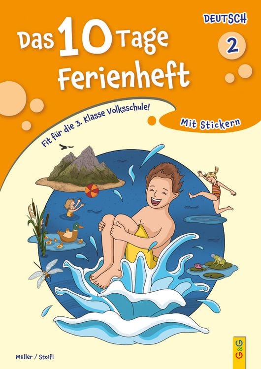 Produktbild: Das 10 Tage Ferienheft Deutsch 2