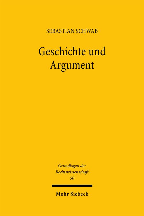 Produktbild: Geschichte und Argument