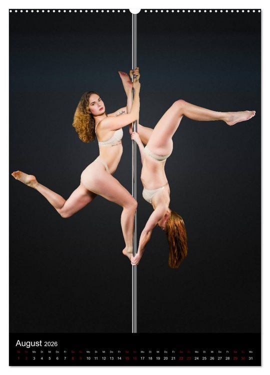 Produktbild: Die Kunst des Poledance (Wandkalender 2026 DIN A2 hoch), CALVENDO Monatskalender