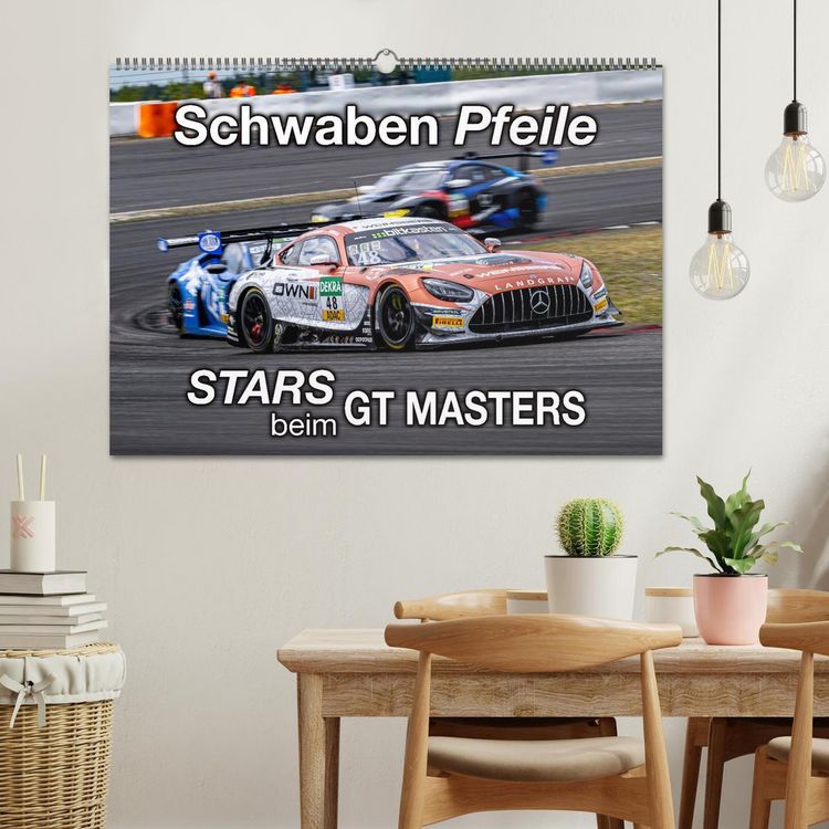 Produktbild: Schwaben Pfeile - STARS beim GT MASTERS (Wandkalender 2026 DIN A2 quer), CALVENDO Monatskalender