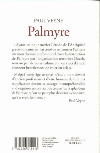Produktbild: Palmyre : l'irrempla&ccedil;able tr&eacute;sor