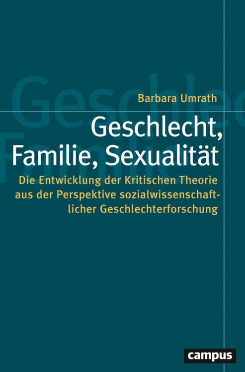 Produktbild: Geschlecht, Familie, Sexualit&auml;t