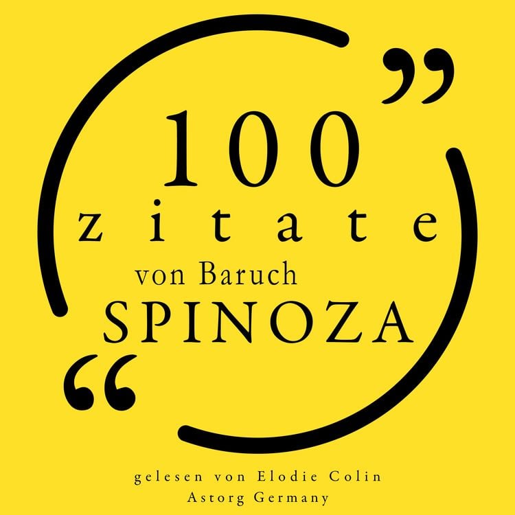 Produktbild: 100 Zitate von Baruch Spinoza