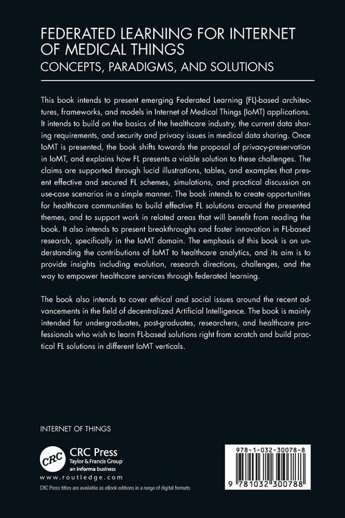 Produktbild: Federated Learning for Internet of Medical Things