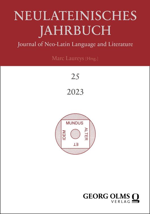 Produktbild: Neulateinisches Jahrbuch