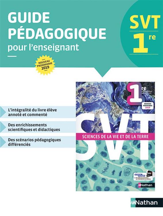 Produktbild: Sciences de la Vie et de la Terre 1re - Livre du Professeur 2019