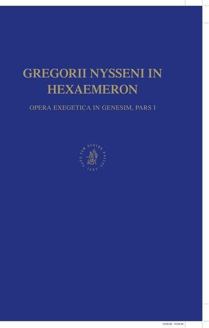 Produktbild: Gregorii Nysseni in Hexaemeron