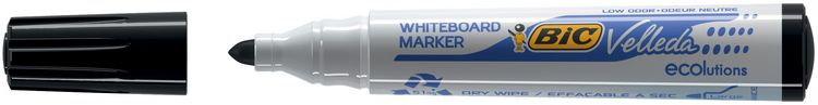Produktbild: BIC Whiteboard Marker Velleda 1701 ECOlutions schwarz