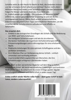 Produktbild: Endlich wieder gut schlafen! Ein Leitfaden f&uuml;r besseren Schlaf.