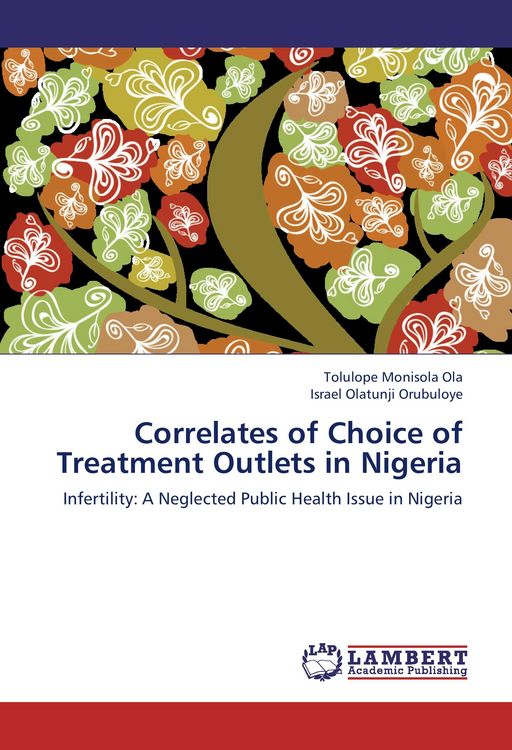 Produktbild: Correlates of Choice of Treatment Outlets in Nigeria