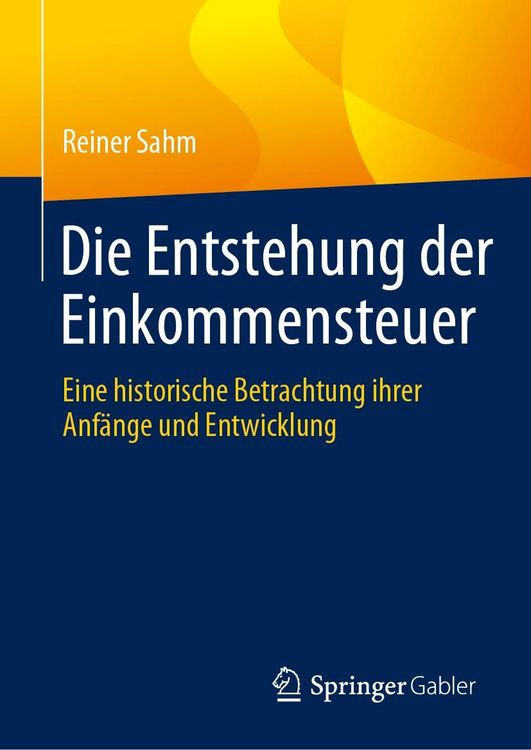 Produktbild: Die Entstehung der Einkommensteuer