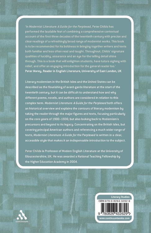 Produktbild: Modernist Literature