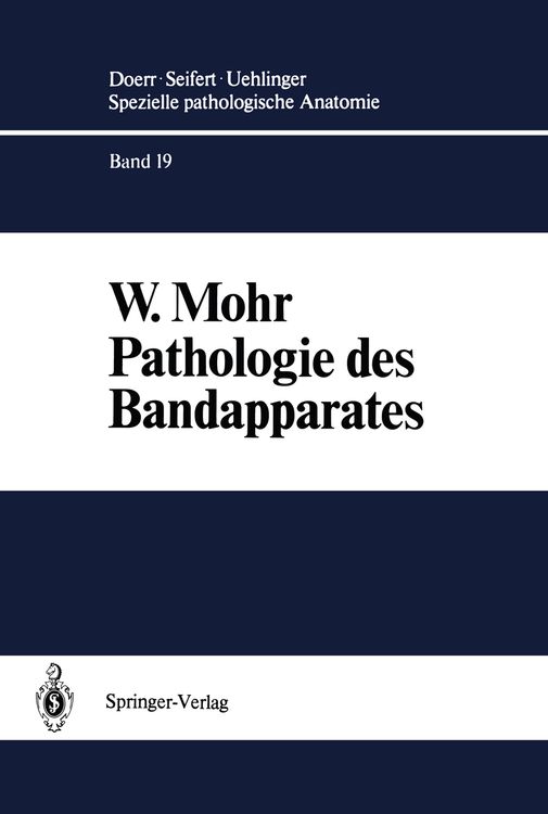 Produktbild: Pathologie des Bandapparates