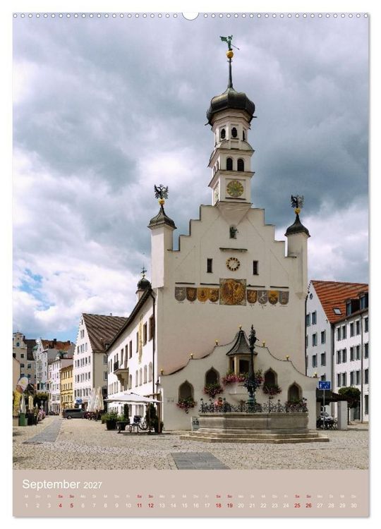 Produktbild: Malerische Allg&auml;u Impressionen. Alpen, Seen und Altst&auml;dte (hochwertiger Premium Wandkalender 2027 DIN A2 hoch), Kunstdruck in Hochglanz