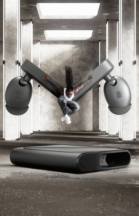 Produktbild: HMD Amped Buds In Ear Kopfh&ouml;rer Bluetooth&reg; Schwarz Mikrofon-Rauschunterdr&uuml;ckung Schwei&szlig;resistent Sport