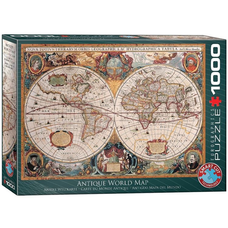 Produktbild: Puzzle 1000 Teile - Orbis Geographica World Map
