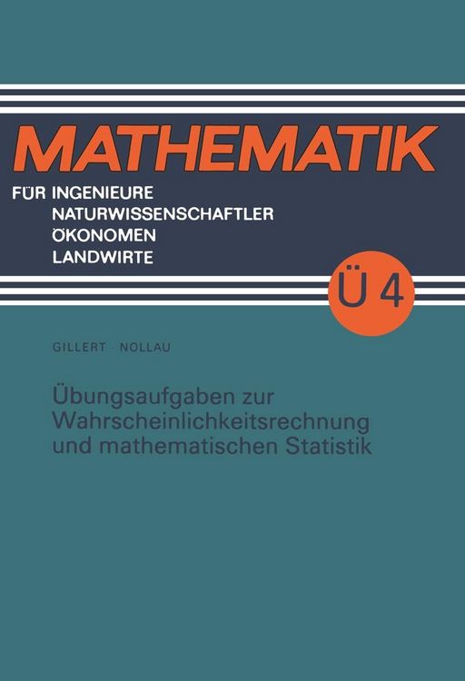 Produktbild: &Uuml;bungsaufgaben zur Wahrscheinlichkeitsrechnung und mathematischen Statistik