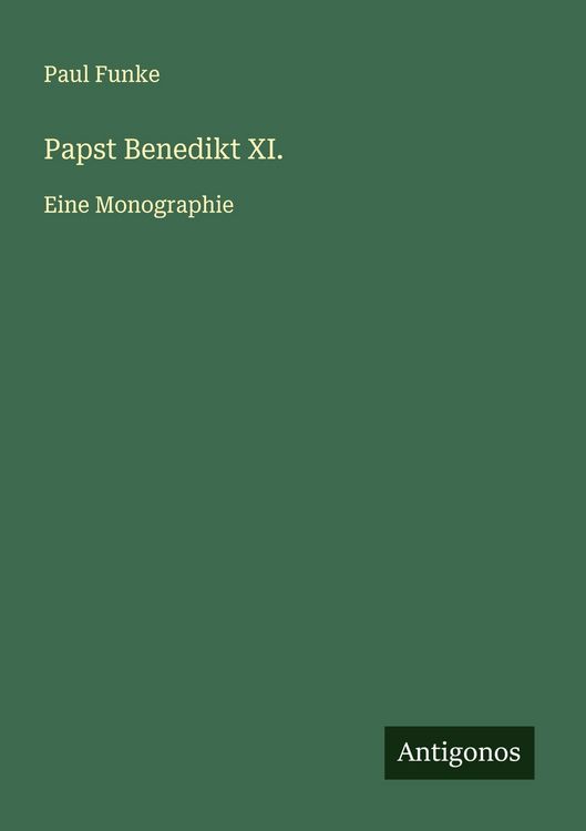 Produktbild: Papst Benedikt XI.