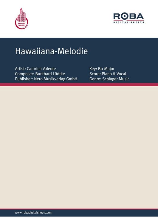 Produktbild: Hawaiiana-Melodie