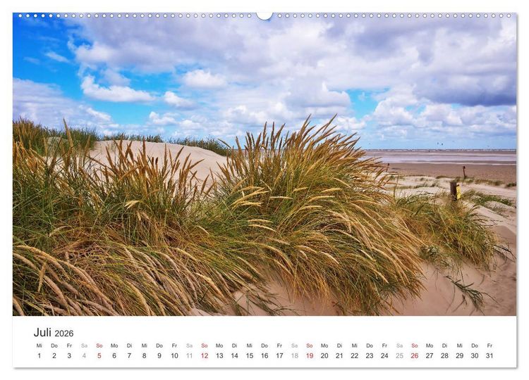 Produktbild: Eiderstedt Impressionen (hochwertiger Premium Wandkalender 2026 DIN A2 quer), Kunstdruck in Hochglanz