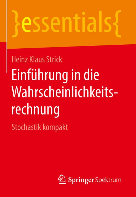 Produktbild: Einf&uuml;hrung in die Wahrscheinlichkeitsrechnung